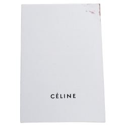 Pre Owned Celine Tri Color Leather Mini Luggage Tote