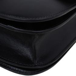 Pre Owned Celine Black Leather Classic Box Shoulder Bag