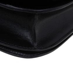 Pre Owned Celine Black Leather Classic Box Shoulder Bag