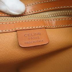 Pre Owned Celine Brown Vintage Monogram Macadam Boston 