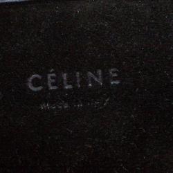 Pre Owned Celine Black Croc Embossed Phantom Bag