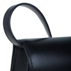 Pre Owned Celine Black Leather Medium Classic Box Shoulder Bag