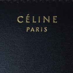 Pre Owned Celine Black Leather Medium Classic Box Shoulder Bag