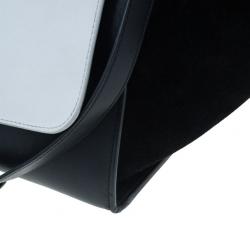 Pre Owned Celine Two Tone Leather Trapeze Bag