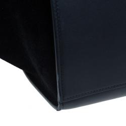 Pre Owned Celine Two Tone Leather Trapeze Bag