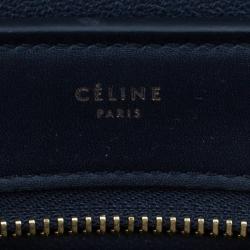 Pre Owned Celine Tricolor Calfskin Medium Trapeze Bag