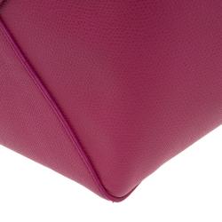 Pre Owned Celine Pink Leather Small Horizontal Phantom Cabas Tote