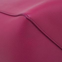 Pre Owned Celine Pink Leather Small Horizontal Phantom Cabas Tote