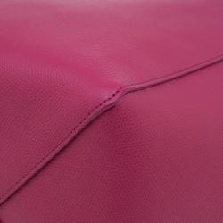 Pre Owned Celine Pink Leather Small Horizontal Phantom Cabas Tote