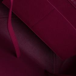 Pre Owned Celine Pink Leather Small Horizontal Phantom Cabas Tote