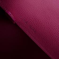 Pre Owned Celine Pink Leather Small Horizontal Phantom Cabas Tote