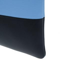 Pre Owned Celine Blue Leather Solo Clutch