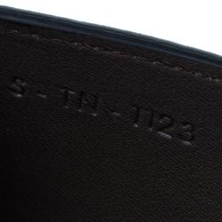 Pre Owned Celine Saffron Pony Hair and Leather Diamond Card Case