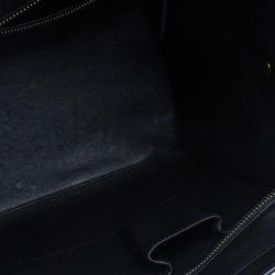 Pre Owned Celine Tricolor Pony Hair Mini Luggage Tote