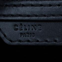 Pre Owned Celine Tricolor Pony Hair Mini Luggage Tote