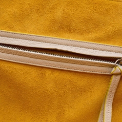 Pre Owned Celine Off White Leather Medium Phantom Luggage Tote