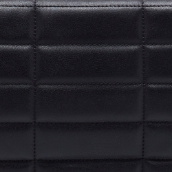 Pre Owned Celine Black Quilted Matelasse Leather Chain Shoulder Bag