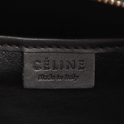 Pre Owned Celine Tri Color Leather and Nubuck Nano Luggage Tote
