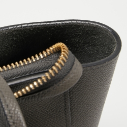 مملوكة مسبقًا Celine Grey Leather Mini Belt Top Handle Bag