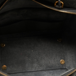مملوكة مسبقًا Celine Grey Leather Mini Belt Top Handle Bag