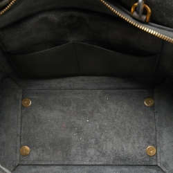 مملوكة مسبقًا Celine Grey Leather Mini Belt Top Handle Bag