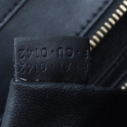 Pre Owned Celine Tricolor Smooth Leather Mini Luggage Tote