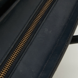 Pre Owned حقيبة سيلين مايكرو لاغيدج جلد ونوبوك ثلاثية اللون