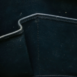 Pre Owned حقيبة سيلين مايكرو لاغيدج جلد ونوبوك ثلاثية اللون