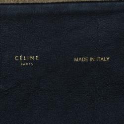 Pre Owned Celine Blue Calfskin All Soft Tote