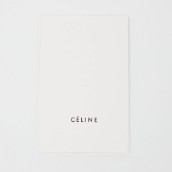 Celine Red Leather Zip Around Wallet 