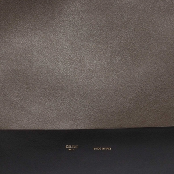 Pre Owned Celine Tri Color Leather All Soft Flap Shoulder Bag