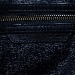 Pre Owned Celine Black Leather Mini Luggage Tote