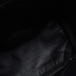 Pre Owned Celine Black Leather Mini Luggage Tote