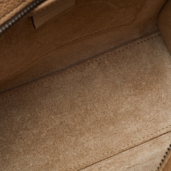 Pre Owned Céline Beige Leather Nano Luggage Tote