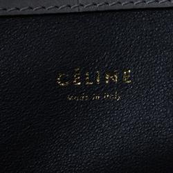 Pre Owned Celine Grey Phantom Croc Embossed Tote