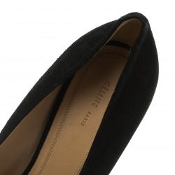 Celine Two Tone Suede Platform Pumps Size 38