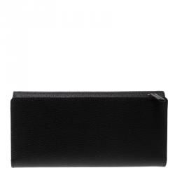 Cerruti 1881 Black Leather Cerrutis Continental Wallet