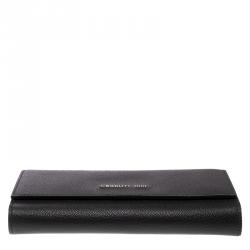 Cerruti 1881 Black Leather Cerrutis Continental Wallet
