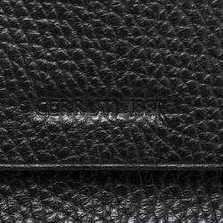 Cerruti 1881 Black Leather Cerrutis Flap Wallet