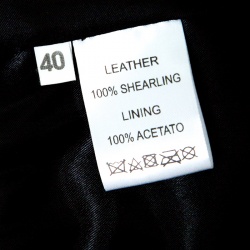 Pre Owned Cesare Paciotti Black Dagger Zip Detail Short Sleeve Leather Dress S