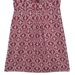 Pre Owned CH Carolina Herrera Red Printed Dress L