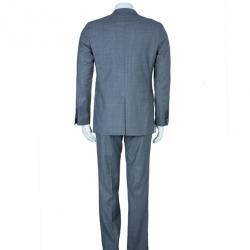 Pre Owned CH Carolina Herrera Grey Men's Suit EU46