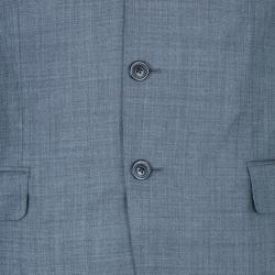 Pre Owned CH Carolina Herrera Grey Men's Suit EU46