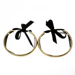 Pre Owned سوار سي أتش كارولينا هيريرا بشريط مربوط ذهبي اللون