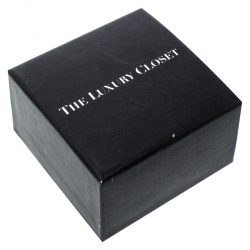 Pre Owned CH Carolina Herrera Red Leather Double Wrap Bracelet