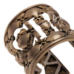 مملوكة مسبقًا CH Carolina Herrera Gold-Tone Cuff 15CM