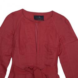 CH Carolina Herrera Linen Skirt Suit M