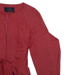 CH Carolina Herrera Linen Skirt Suit M