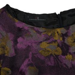 Pre Owned CH Carolina Herrera Floral Printed Dress M