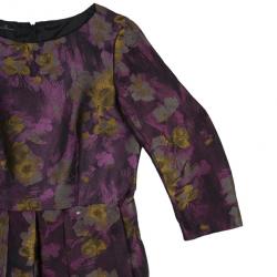 Pre Owned CH Carolina Herrera Floral Printed Dress M